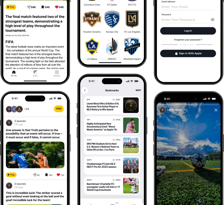 Soccer: News & Scores — screenshot 1